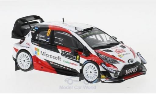 Coche miniatura Toyota Yaris 1/43 IXO WRC No.8 Microsoft Rallye WM Rallye Monte Carlo 2018 O.Tänak/M.Järveoja Toyota Yaris 1/43 IXO WRC No.8 Microsoft Rallye WM Rallye Monte Carlo 2018 O.Tänak/M.Järveoja coche miniatura