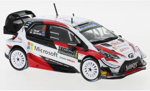 Coche miniatura Toyota Yaris 1/43 IXO WRC No.8 Microsoft Rallye WM Rallye Monte Carlo 2019 O.Tänak/M.Järveoja Toyota Yaris 1/43 IXO WRC No.8 Microsoft Rallye WM Rallye Monte Carlo 2019 O.Tänak/M.Järveoja coche miniatura