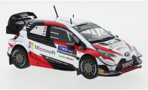 Toyota Yaris 1/43 IXO WRC No.8 Rallye WM Rallye Finnland 2019 O.Tänak/M.Järveoja coche miniatura