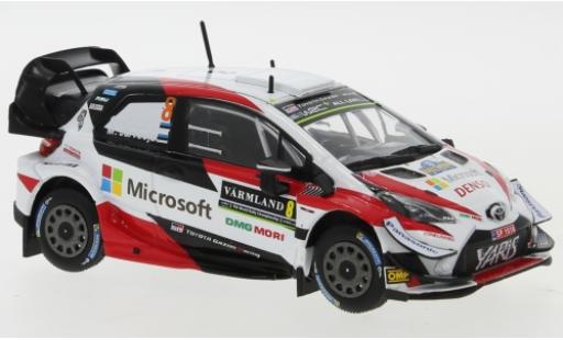 Toyota Yaris 1/43 IXO WRC No.8 Gazoo Racing Microsoft WRC Rallye Schweden 2019 O.Tänak/M.Jarveoja coche miniatura