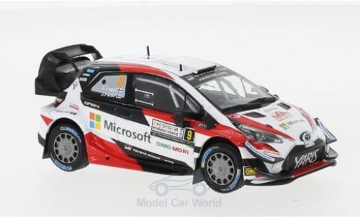 Toyota Yaris 1/43 IXO WRC No.9 Microsoft Rallye WM Rallye Italien 2018 E.Lappi/J.Ferm coche miniatura