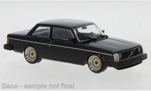 Volvo 242 1/43 IXO Custom negro 1980 coche miniatura