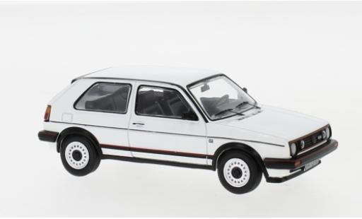 Coche miniatura Volkswagen Golf 1/43 IXO II GTi blanco 1984 Volkswagen Golf 1/43 IXO II GTi blanco 1984 coche miniatura