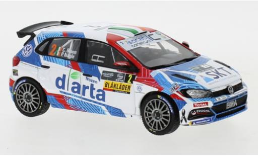 Coche miniatura Volkswagen Polo 1/43 IXO GTI R5 No.2 Rallye Ypres 2019 C.Breen/P.Nagle Volkswagen Polo 1/43 IXO GTI R5 No.2 Rallye Ypres 2019 C.Breen/P.Nagle coche miniatura