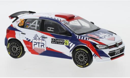 Coche miniatura Volkswagen Polo 1/43 IXO GTI R5 No.26 Rally Monte Carlo 2021 K.Abbring/P.Tsjoen Volkswagen Polo 1/43 IXO GTI R5 No.26 Rally Monte Carlo 2021 K.Abbring/P.Tsjoen coche miniatura