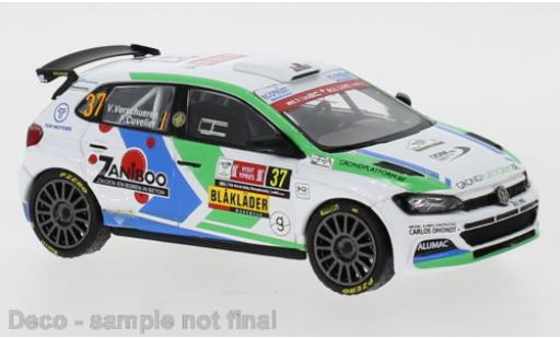 Coche miniatura Volkswagen Polo 1/43 IXO GTI R5 No.37 Rally Ypres 2021 V.Verschueren/F.Cuvelier Volkswagen Polo 1/43 IXO GTI R5 No.37 Rally Ypres 2021 V.Verschueren/F.Cuvelier coche miniatura