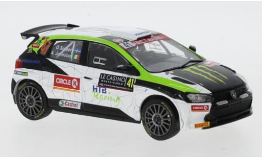 Volkswagen Polo 1/43 IXO GTI R5 No.41 Rallye WM Rallye Monte Carlo 2020 O.Solberg/A.Johnston coche miniatura
