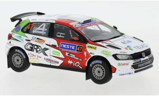 Coche miniatura Volkswagen Polo 1/43 IXO GTI R5 No.47 Rallye WM Rallye Finnland 2019 E.Lindholm/M.Korhonen Volkswagen Polo 1/43 IXO GTI R5 No.47 Rallye WM Rallye Finnland 2019 E.Lindholm/M.Korhonen coche miniatura