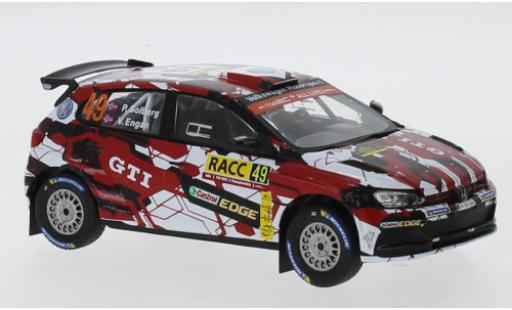 Coche miniatura Volkswagen Polo 1/43 IXO GTI R5 No.49 Rallye WM Rallye Catalunya 2018 P.Solberg/V.Engan Volkswagen Polo 1/43 IXO GTI R5 No.49 Rallye WM Rallye Catalunya 2018 P.Solberg/V.Engan coche miniatura