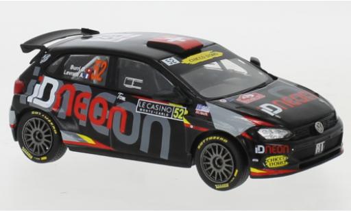 Coche miniatura Volkswagen Polo 1/43 IXO GTI R5 No.52 Rally Monte Carlo 2021 O.Burri/A.Levratti Volkswagen Polo 1/43 IXO GTI R5 No.52 Rally Monte Carlo 2021 O.Burri/A.Levratti coche miniatura