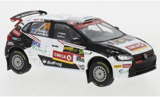 Coche miniatura Volkswagen Polo 1/43 IXO GTI R5 No.54 Rallye Wales 2019 O.Solberg/A.Johnston Volkswagen Polo 1/43 IXO GTI R5 No.54 Rallye Wales 2019 O.Solberg/A.Johnston coche miniatura