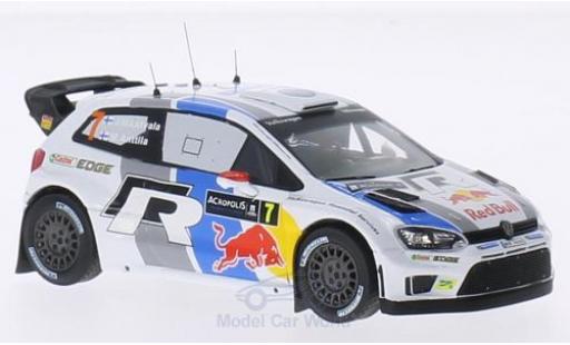 Coche miniatura Volkswagen Polo 1/43 IXO R WRC No.7 Red Bull Rallye WM Rallye Acropolis 2013 J-M.Latvala/M.Anttila Volkswagen Polo 1/43 IXO R WRC No.7 Red Bull Rallye WM Rallye Acropolis 2013 J-M.Latvala/M.Anttila coche miniatura