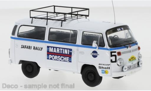 Coche miniatura Volkswagen T2 1/43 IXO Bus Team Porsche Martini Martini Rallye WM Safari Rallye 1978 Rally Assistance Van Volkswagen T2 1/43 IXO Bus Team Porsche Martini Martini Rallye WM Safari Rallye 1978 Rally Assistance Van coche miniatura
