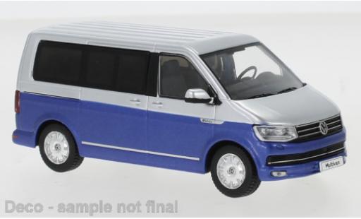 Coche miniatura Volkswagen T6 1/43 IXO Multivan gris/azul 2017 Volkswagen T6 1/43 IXO Multivan gris/azul 2017 coche miniatura
