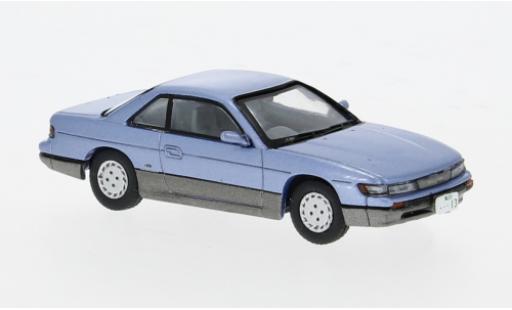 Coche miniatura Nissan Silvia 1/64 J Collection (S13) blau/grau 1:64 Nissan Silvia 1/64 J Collection (S13) blau/grau 1:64 coche miniatura