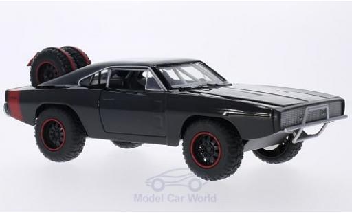 Coche miniatura Dodge Charger 1/24 Jada Toys R/T Off Road negro/rojo Fast & Furious 1970 Doms Offroad Dodge Charger 1/24 Jada Toys R/T Off Road negro/rojo Fast & Furious 1970 Doms Offroad coche miniatura
