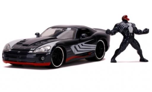 Coche miniatura Dodge Viper 1/24 Jada Toys SRT10 metalico gris Spider-Man - Venom 2008 avec figurine Dodge Viper 1/24 Jada Toys SRT10 metalico gris Spider-Man - Venom 2008 avec figurine coche miniatura