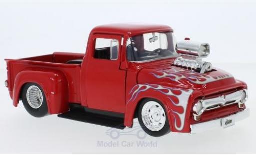 Coche miniatura Ford F-1 1/24 Jada Toys 00 rojo/Dekor 1956 Ford F-1 1/24 Jada Toys 00 rojo/Dekor 1956 coche miniatura