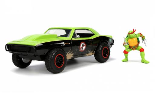 Coche miniatura Chevrolet Camaro 1/24 Jada Toys Jada Turtles 1967 Chevrolet Camaro 1/24 Jada Toys Jada Turtles 1967 coche miniatura