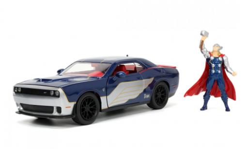 Coche miniatura Dodge Challenger 1/24 Jada Toys Jada SRT Hellcat Marvel Avengers - Thor 2015 Dodge Challenger 1/24 Jada Toys Jada SRT Hellcat Marvel Avengers - Thor 2015 coche miniatura