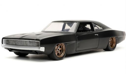 Coche miniatura Dodge Charger 1/24 Jada Toys Widebody matte noir rapide & Furious 1968 Dodge Charger 1/24 Jada Toys Widebody matte noir rapide & Furious 1968 coche miniatura