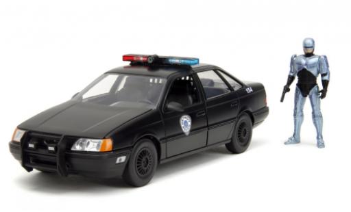 Coche miniatura Ford Taurus 1/24 Jada Toys Jada Robocop 1986 Ford Taurus 1/24 Jada Toys Jada Robocop 1986 coche miniatura