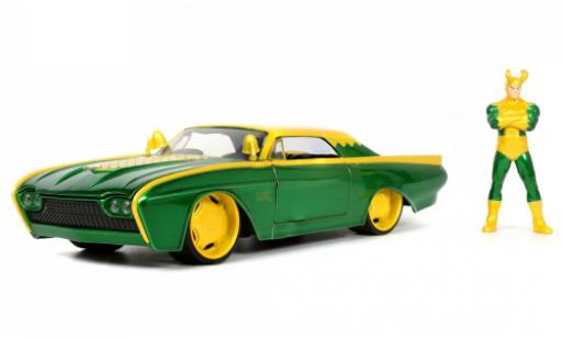 Coche miniatura Ford Thunderbird 1/24 Jada Toys Jada Marvel Avengers - Loki 1963 Ford Thunderbird 1/24 Jada Toys Jada Marvel Avengers - Loki 1963 coche miniatura