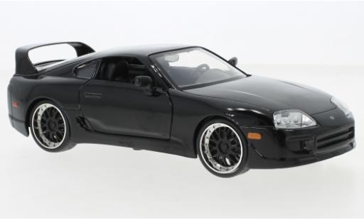Coche miniatura Toyota Supra 1/24 Jada Toys negro Fast & Furious 1995 Toyota Supra 1/24 Jada Toys negro Fast & Furious 1995 coche miniatura