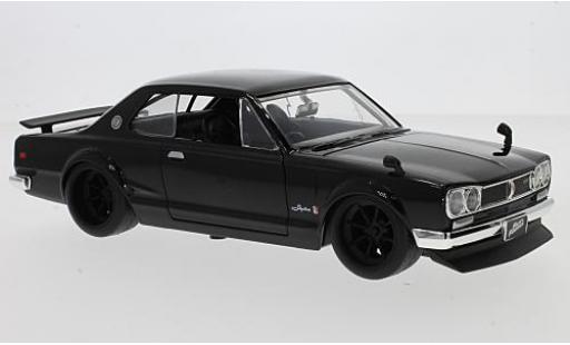 Nissan Skyline 1/24 Jada Toys 2000 GT-R (KPGC10) negro RHD Fast & Furious coche miniatura