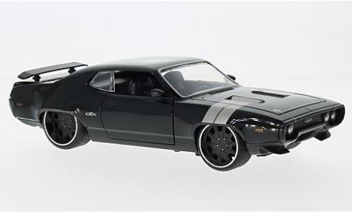 Coche miniatura Plymouth GTX 1/24 Jada Toys Tuning negro Fast & Furious sans Vitrine Plymouth GTX 1/24 Jada Toys Tuning negro Fast & Furious sans Vitrine coche miniatura