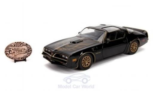 Coche miniatura Pontiac Firebird 1/24 Jada Toys Smokey and the Bandit 1977 mit Sammelmünze Pontiac Firebird 1/24 Jada Toys Smokey and the Bandit 1977 mit Sammelmünze coche miniatura