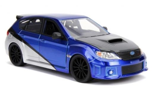Coche miniatura Subaru Impreza 1/24 Jada Toys WRX STi Tuning azul/gris Fast & Furious 2012 Subaru Impreza 1/24 Jada Toys WRX STi Tuning azul/gris Fast & Furious 2012 coche miniatura