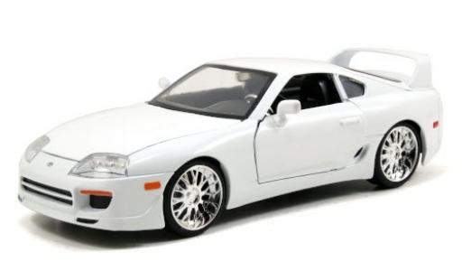 Coche miniatura Toyota Supra 1/24 Jada Toys Tuning blanco Fast & Furious Toyota Supra 1/24 Jada Toys Tuning blanco Fast & Furious coche miniatura