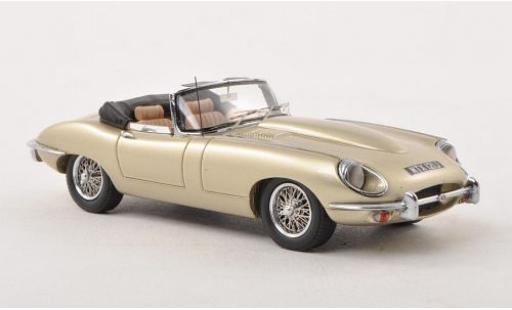 Coche miniatura Jaguar E-Type 1/43 Matrix beige 1:43 Jaguar E-Type 1/43 Matrix beige 1:43 coche miniatura