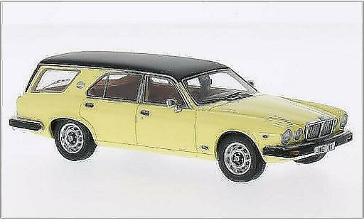 Jaguar XJ Series III 1/43 Matrix SIII amarillo/negro coche miniatura