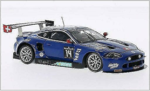 Jaguar XKR Base 1/43 Spark Emil Frey G3 No.14 Emil Frey Racing 24h Spa 2014 /J.Hirschi coche miniatura