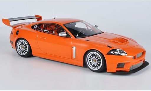 Jaguar XKR GT3 1/18 Minichamps naranja 2008 coche miniatura
