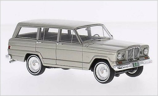 Jeep Wagoneer Base 1/43 GLM metalico beige 1962 coche miniatura