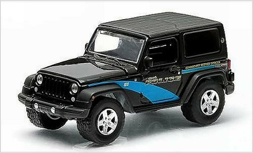 Jeep Wrangler Base 1/64 Greenlight Geneva Police 2012 coche miniatura