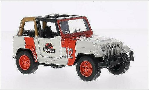 Jeep Wrangler Jurassic Park 1/43 Jada Toys  coche miniatura