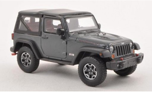 Jeep Wrangler Rubicon 1/43 Greenlight 10th aniversario gris 2013 coche miniatura