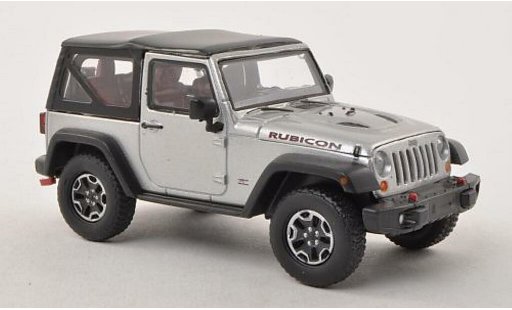 Jeep Wrangler Rubicon 1/43 Greenlight 10th aniversario gris-gris 2013 coche miniatura