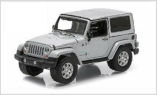 Jeep Wrangler Base 1/64 Greenlight gris 2011 coche miniatura