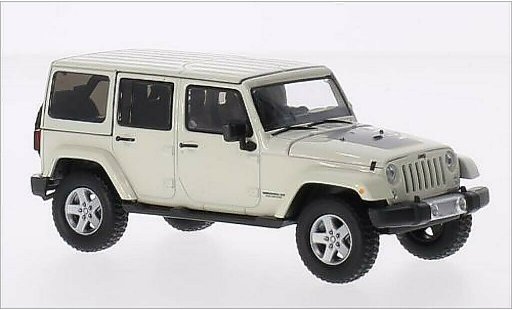 Jeep Wrangler Limited 1/43 Greenlight Unlimited beige 2011 coche miniatura