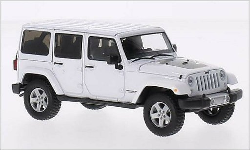 Jeep Wrangler Limited 1/43 Greenlight Unlimited blanco 2011 coche miniatura