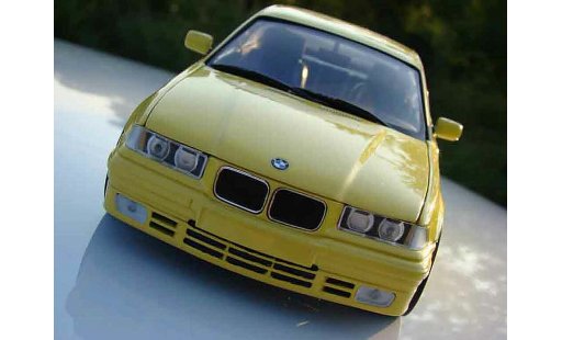 Bmw 325 kit m3 1/18 Ut Models E36 e36 coupe amarillo kitee coche miniatura
