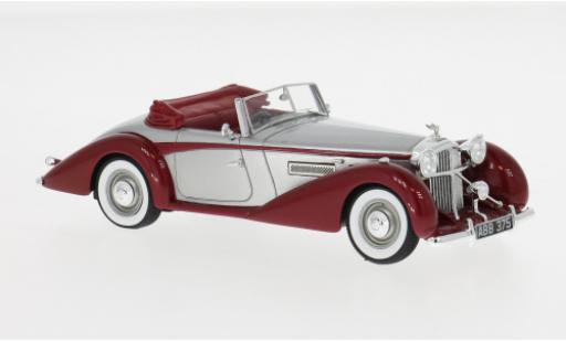 Coche miniatura Bentley Mark 6 1/43 Kess Mark VI 6 3/4 Liter Drophead ch B122DA rojo/silber 1949 1:43 Bentley Mark 6 1/43 Kess Mark VI 6 3/4 Liter Drophead ch B122DA rojo/silber 1949 1:43 coche miniatura