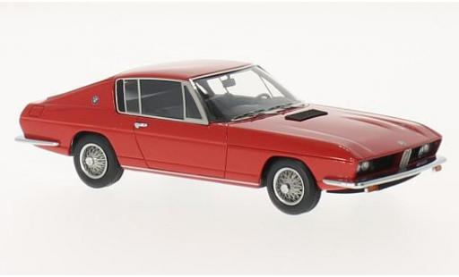Bmw 2000 1/43 Kess TI Coupe Frua rojo 1968 coche miniatura