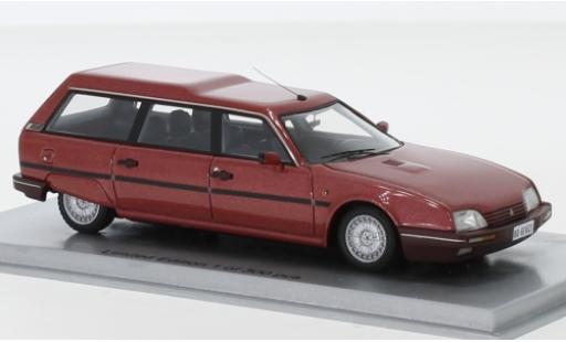 Coche miniatura Citroen CX 1/43 Kess 25 TRD Turbo 2 Break metalico rojo 1986 Citroen CX 1/43 Kess 25 TRD Turbo 2 Break metalico rojo 1986 coche miniatura