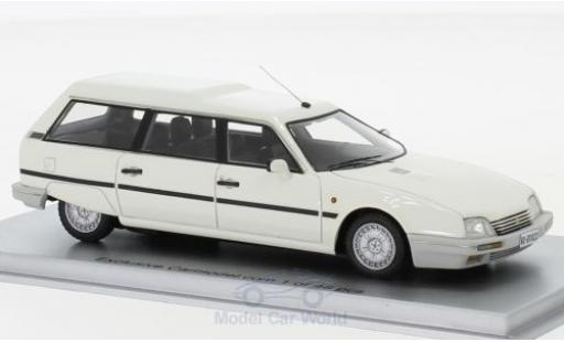 Coche miniatura Citroen CX 1/43 Kess 25 TRD Turbo 2 Break blanco 1986 Citroen CX 1/43 Kess 25 TRD Turbo 2 Break blanco 1986 coche miniatura